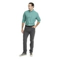 thumbnail image 3 of Arrow Men's Solid Poplin Long Sleeve Dress Shirt, 3 of 5