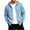 a01Light Blue, variant on LODIENY Full Zip Hooded Sweatshirt for Men Regular Fit Drawstring Hoodies Casual Long Sleeve Athletic Shirts with Pockets Khaki S