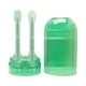 thumbnail image 2 of 2 cepillos de dientes para bebés, cepillo de lengua para niños con vasos de limpieza, entrenamiento de dentición 9 cm de longitud, 2 of 4