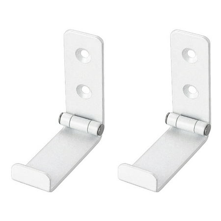 

2pcs Stainless Steel Hook Universal Single Hook Wall Mounted Hook with Screws