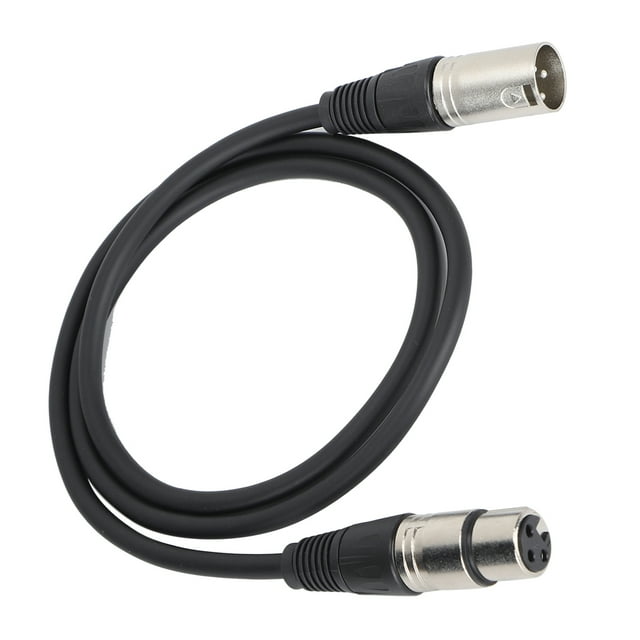 XLR Maleto XLR Female Cable,Microphone Cable 3Pin XLR Pin XLR Maleto XLR Female Cable Balanced Microphone Cord Compact and Lightweight