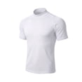 thumbnail image 4 of Ulitacool Men T Shirt Short Sleeve Performance Workout T Shirt Lightweight Breathable Athletic Tee For Gym Running Comfortable Wear White, 4 of 4