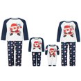 thumbnail image 1 of Famille Correspondant Pyjama de Noël Ensemble Pyjamas de Vacances Imprimé pour Papa Maman Enfants PJs, 1 of 7