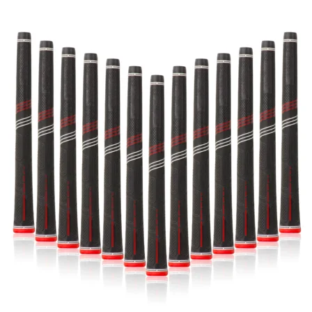 RED 13Pcs Golf Club Grip Golf Grip Anti-Slip Rubber Grip Oversize CP2 Pro Wrap Jumbo