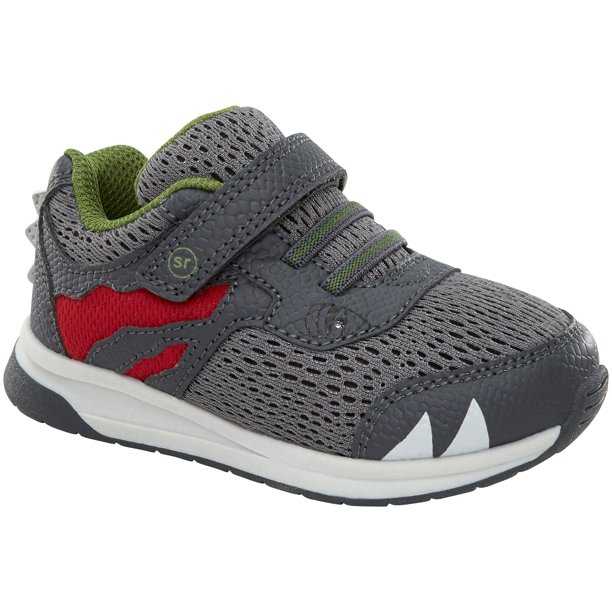 Stride Rite Boys Big Kid Light Up Dinosaur Sneaker - Walmart.com