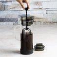 thumbnail image 3 of Primula Cold Brew 1.6 Qt. Temperature Safe Borosilicate Glass Carafe Coffee Maker with Brew Core and Flavor Mixer - Smokey Gray, 3 of 10