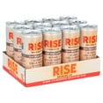 thumbnail image 6 of 12-Pack RISE Brewing Co. Oat Milk Latte Nitro Cold Brew, Dairy-Free, 7 fl oz Can, 6 of 7