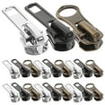 thumbnail image 2 of 57Pcs Zipper Slider Replacements Multi-Purpose DIY Zipper Heads DIY Zipper Pulls Zipper Supplies, 2 of 7