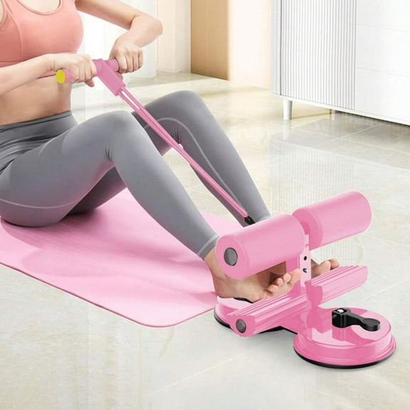 REZJSWFSMMJ Sit Up Exercise Equipment For Home Workouts,Sit Up Bar For Floor With Foot Holder,Abs Workout Equipment,Sit Up Assistant Device