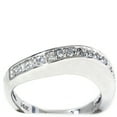 thumbnail image 2 of Pompeii 1/4ct Fancy Round Diamond Anniversary Stackable Ring (G,I2), 2 of 3