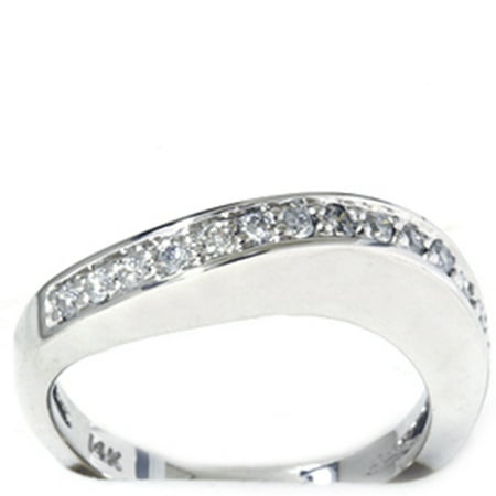 1/4ct Fancy Round Diamond Anniversary Stackable Ring