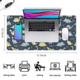 thumbnail image 5 of Long Mouse Pads for Desk,DarkBlue Cartoon Dinosaurs Stars Pattern Desk Mats on Top Of Desks, Desk Mouse Pad Extra Large with 3mm Non-Slip Base and Stitched Edge for Gaming,Office,Work,Home 31.5"x15.7", 5 of 6