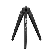 KINGJOY Portable Mini Tripod Stabilizer Stable Aluminium Alloy Desktop Tabletop Three-leg Stand Holder Support Base with 1/4 Inch Screw for GoPro Cameras DSLR Camcorder for Stabilizers of
