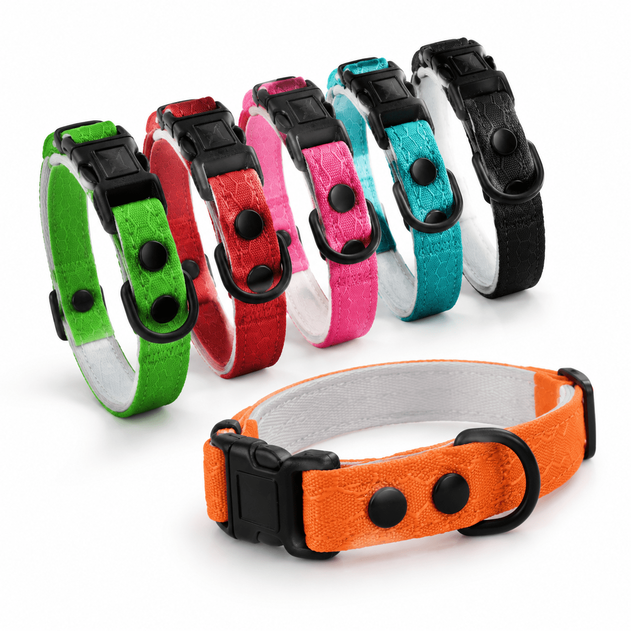 Durable Breakaway Cat Collar No Bell (orange M/l)