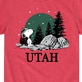 thumbnail image 3 of Peanuts - Snoopy Utah - Toddler And Youth Short Sleeve Graphic T-Shirt, 3 of 6