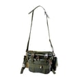 thumbnail image 1 of Bolsa de pesca grande Zulema de tela Oxford verde resistente al agua, 1 of 8