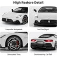 thumbnail image 4 of MIEBELY Maserati Remote Control Car, Openable Door 1:12 Scale Rc Toy Car 7.4V 900mAh Licensed 12Km/h Fast Rc Cars with Led Light 2.4Ghz Model Car for Adults Boys Girls Birthday Ideas Gift (White), 4 of 8