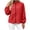 Red, variant on HAiming Women's Lightweight Jackets Long Sleeve Full Zip Casual Jackets Summer Fall Going out Jackets with Pockets