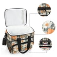 thumbnail image 6 of FORMRS Insulated Cooler Bag 24 Cans Capacity Soft Leakproof Lunch Box with Side Pockets, Sunny Blooms, 6 of 7