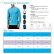 thumbnail image 2 of Men's Long-Sleeved Loose Sun Clothing Upf 50+ Beach Sun Quick-Drying Clothing Men's Surfing Clothing Men's Swimwear2XL, 2 of 4