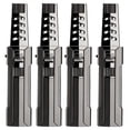 thumbnail image 1 of Encendedor Compacto Rellenable LighterProBlack 4 Pzas Negro Recargable Metal Gas Butano., 1 of 1