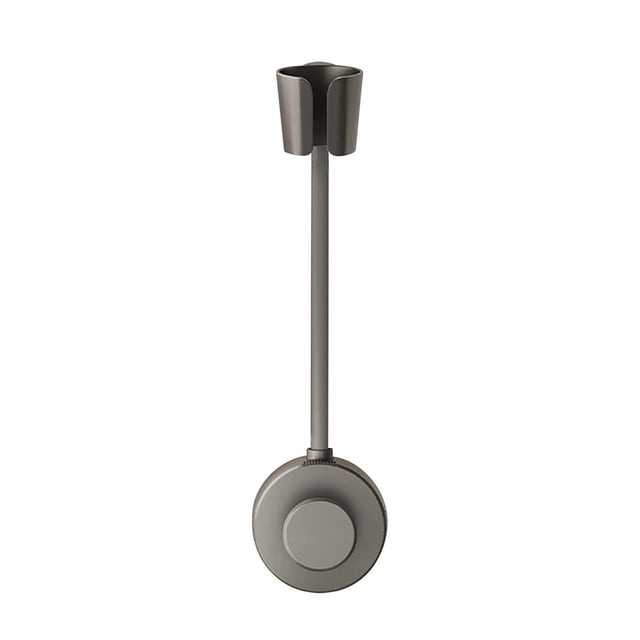 Dvkptbk Suction Cup Lazy Hair Dryer Bracket Wall Mounted Bathroom Non Perforated Storage Rack Multifunctional Wall Storage Rack office supplies