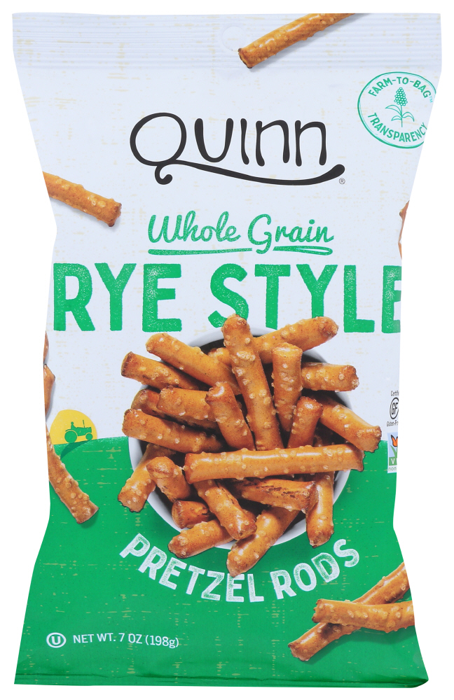 Quinn Deli Rye Pretzel Stick , 7 Oz