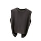thumbnail image 2 of Xuyuer Breathable Summer Sleeveless Tank Top - Fashion Women's Round Neck Solid Comfort Fit Essential for Hot Weather Outdoor Activities, Travel-Friendly Layering, 2 of 5