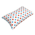thumbnail image 3 of Vsdgher Red Blue Polka Dots Print Pillow Cases -Iconic Collection Pillowcases -Extra Soft, Not easy to deform,not pilling Export quality, 3 of 8