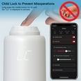 thumbnail image 4 of Tuya WiFi Thermostatic Radiator Valves Intelligent Wireless Mobilephone App Control Home Heating Thermostat Temperature Controller Radiator Thermostat Compatible with Alexa Amazon Google Home, 4 of 8