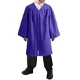 thumbnail image 2 of JAKANYQ Robe de Graduation Préscolaire pour Enfants Garçons Filles Taille Enfant Violet 4-5 Ans, 2 of 3
