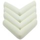 thumbnail image 1 of Cojines protectores muebles ProtekWhite 4pzas 6x6x2.5cm Blanco Tipo L Protector Espuma Suave, 1 of 2