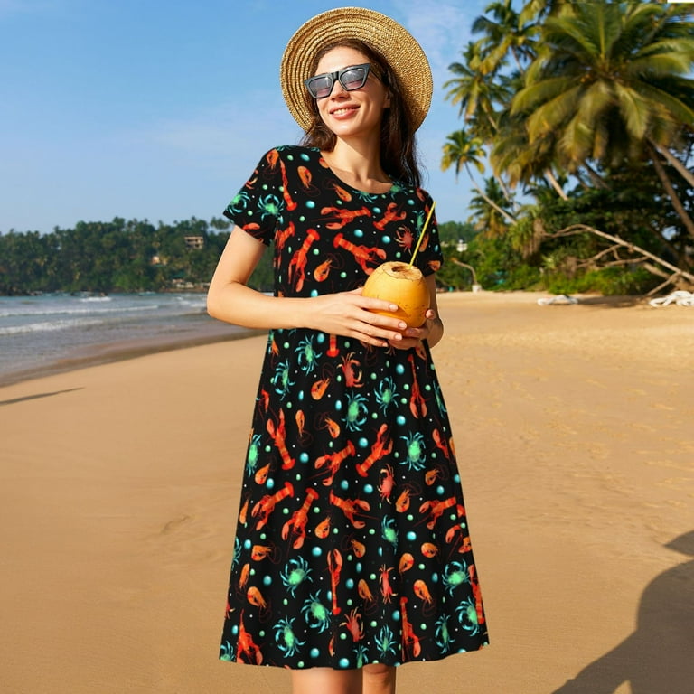spring beach wedding guest dress Biba Cotton Maxi Dress