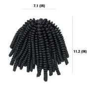(2 pack) Darling Passion Twist Crochet Hair 2X Pack, 24 inch, #1B, Adult, Women