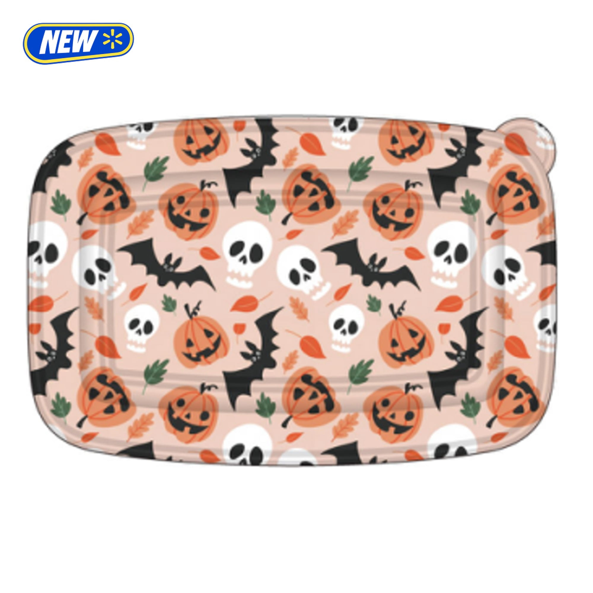 Cook with Color 12-Piece Printed Food Storage Containers with lids, Bats Design