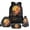 Camo Basketball, variant on Galaxy Wolf Backpack for School 4 in 1 Set, Large Capacity Back to School Bag Insulated Lunch Box Pencil Bag Water Bottle Sleeve Gift for Girls Boys Teens