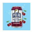thumbnail image 2 of Polar Zero Calorie Black Cherry Sparkling Seltzer Water, 12 fl oz, 8 Pack Cans, 2 of 7