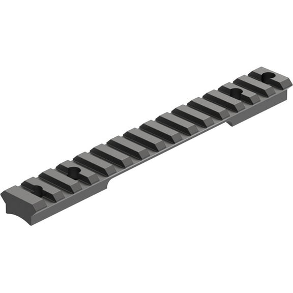 Leupold 1-Piece Backcountry 20 MOA Elevated Cross-Slot Scope Base Savage 110, Axis Round Rear Short Action 8-40 Screws Matte Black