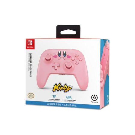 PowerA - Gamepad - wireless - kirby mouthful - for Nintendo Switch, Nintendo Switch Lite, Nintendo Switch OLED