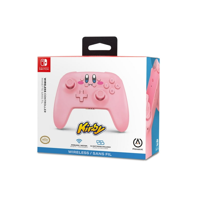 PowerA - Gamepad - wireless - kirby mouthful - for Nintendo Switch