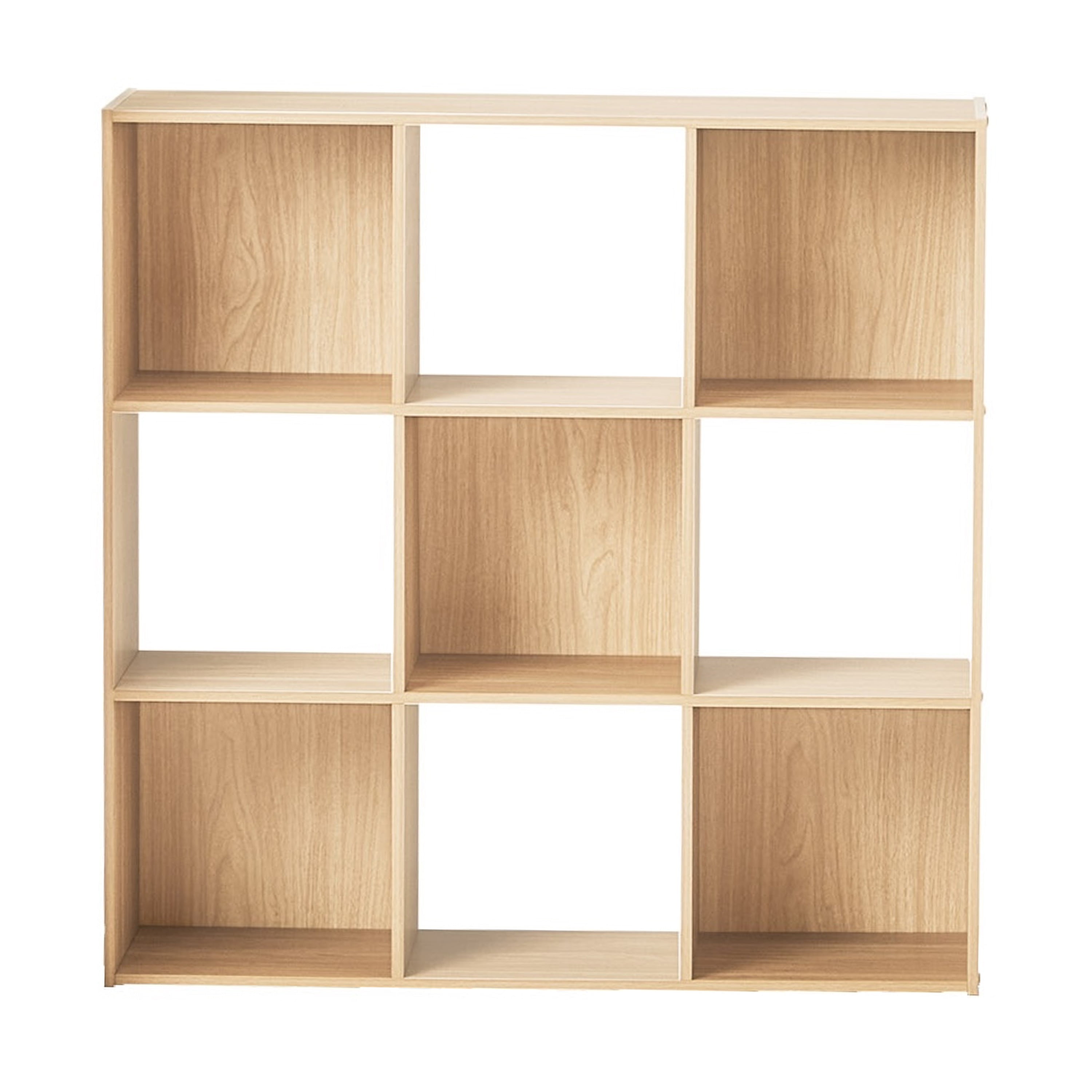 Mainstays 11" 9Cube Storage Organizer, Spring Pine  (图5)