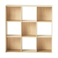thumbnail image 6 of Mainstays 9 Cube Storage Organizer, Spring Pine, 6 of 11