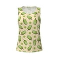 thumbnail image 4 of Haiem Kiwi Ice Cream Workout Tank Tops for Women, Athletic Sports Slim-Fit Tank Tops, Compression Sleeveless Dry Fit Shirts,Athletic Shirt-Medium, 4 of 9