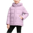 thumbnail image 2 of Cowsor Kids Winter Coats with Hooded Light Puffer Coat Warm Padded Jacket for Boys Girls Toddler, 2 of 7