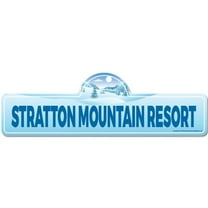 6 x 18 in. Street Sign - Stratton Mountain Resort