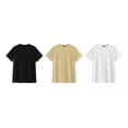 thumbnail image 3 of Playera Oversize Hombre Algodón Peinado 3pz Gama De Colores, 3 of 7