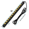 thumbnail image 2 of Metal Power Strip Wide Spaced 12-Outlet 15 Feet Cord,15A Circuit,36 inch length, 2 of 10