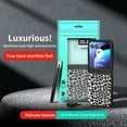 thumbnail image 5 of Allytechgroup Motorola Razr+ 2024 Case, Leopard Print Series Slim Fit Shockproof Rugged Drop Protection Hybrid Stylish Case Cover for Motorola Razr+ 2024,Silver, 5 of 5