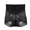 thumbnail image 2 of Gibobby Pantaletas Invisibles para mujer Bañadores elásticos transpirables de cintura alta para mujer(Negro,M), 2 of 3