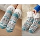 thumbnail image 5 of Sonducket 1 par de calcetines gruesos de invierno frío, calcetines cómodos, medias cálidas para mantener el pie caliente, suministro para el hogar, la Medias Cielo azul Sonducket AP013521-05, 5 of 6